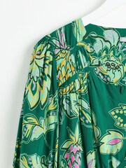 Oliver Bonas Mini Paisley Floral Tiered Dress - Bild 4 von 6