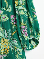 Oliver Bonas Mini Paisley Floral Tiered Dress - Bild 5 von 6