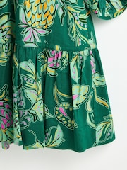 Oliver Bonas Mini Paisley Floral Tiered Dress - Bild 6 von 6