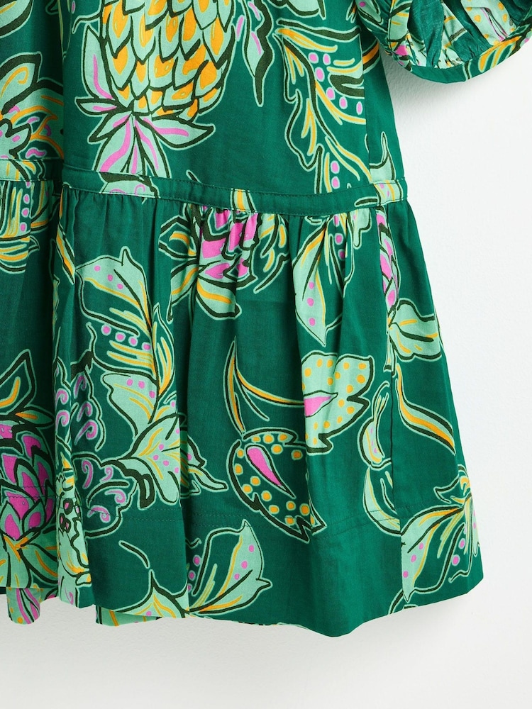 Oliver Bonas Mini Paisley Floral Tiered Dress - Bild 6 von 6 Oliver Bonas Mini Paisley Floral Tiered Dress - Bild 6 von 6