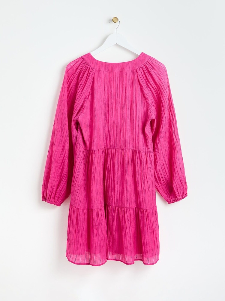 Oliver Bonas Strukturiertes gestuftes Minikleid - Bild 2 von 6 Oliver Bonas Strukturiertes gestuftes Minikleid - Bild 2 von 6