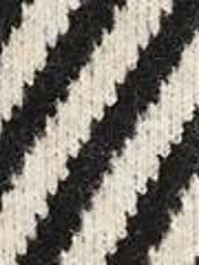 Kaffe Vera Striped Pattern Knitted Pull-Over Jumper - Image 7 of 7