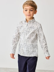 Baker by Ted Baker White Printed Shirt - Image 3 of 8