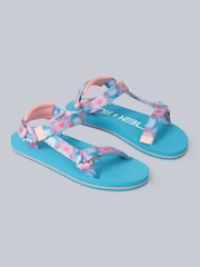 Animal Blue Kids Drift Sandals - Image 4 of 7