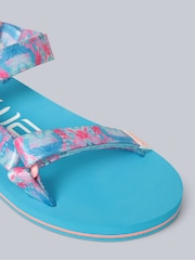 Animal Blue Kids Drift Sandals - Image 5 of 7