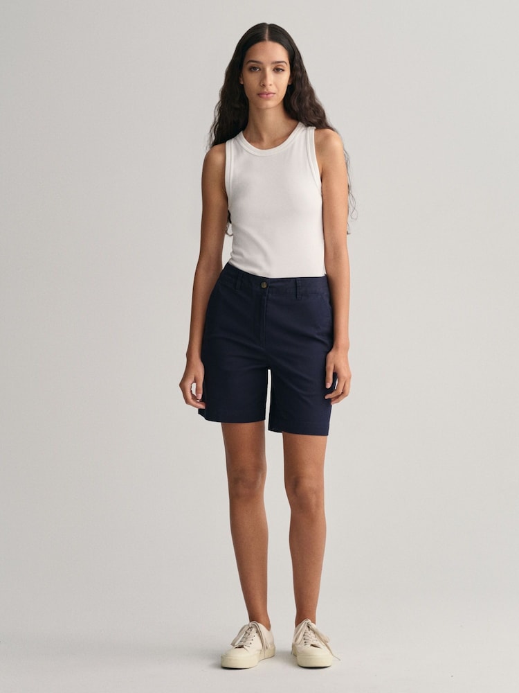 GANT Blue Chino Shorts - Image 1 of 6