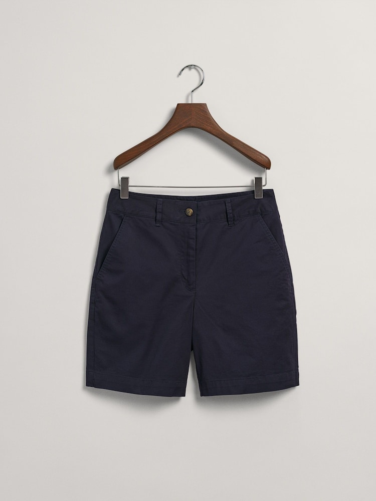 GANT Blue Chino Shorts - Image 6 of 6