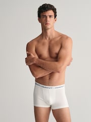 GANT White Trunks 3 Pack - Image 1 of 4