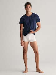GANT White Trunks 3 Pack - Image 3 of 4