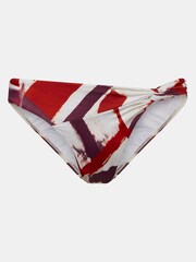 Mint Velvet Orange Print Bikini Bottoms - Image 5 of 7