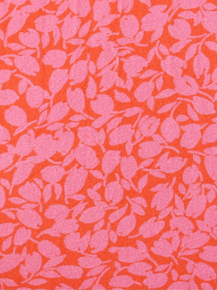 Live Unlimited Pink Relaxed Curve Floral Jersey Shirt - Image 5 of 5