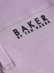 Baker by Ted Baker Purple Long Sleeve Polo Shirt - Image 10 of 11
