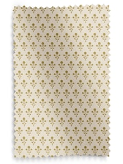 Emily Bond Gold Hawthorn Made to Measure 100% Cotton Curtains - Image 10 of 10