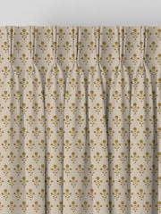 Emily Bond Gold Hawthorn Made to Measure 100% Cotton Curtains - Image 6 of 10