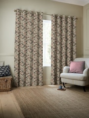 Emily Bond Green Phoebe Made to Measure 100% Cotton Curtains - Image 2 of 10