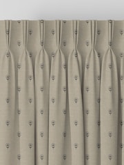 Emily Bond Charcoal Grey Wild Thyme Made to Measure 100% Cotton Curtains - Image 6 of 10