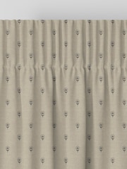 Emily Bond Charcoal Grey Wild Thyme Made to Measure 100% Cotton Curtains - Image 7 of 10