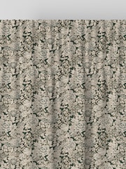 Emily Bond Vintage Blue Somerset Rose Made to Measure 100% Cotton Curtains - Image 7 of 10