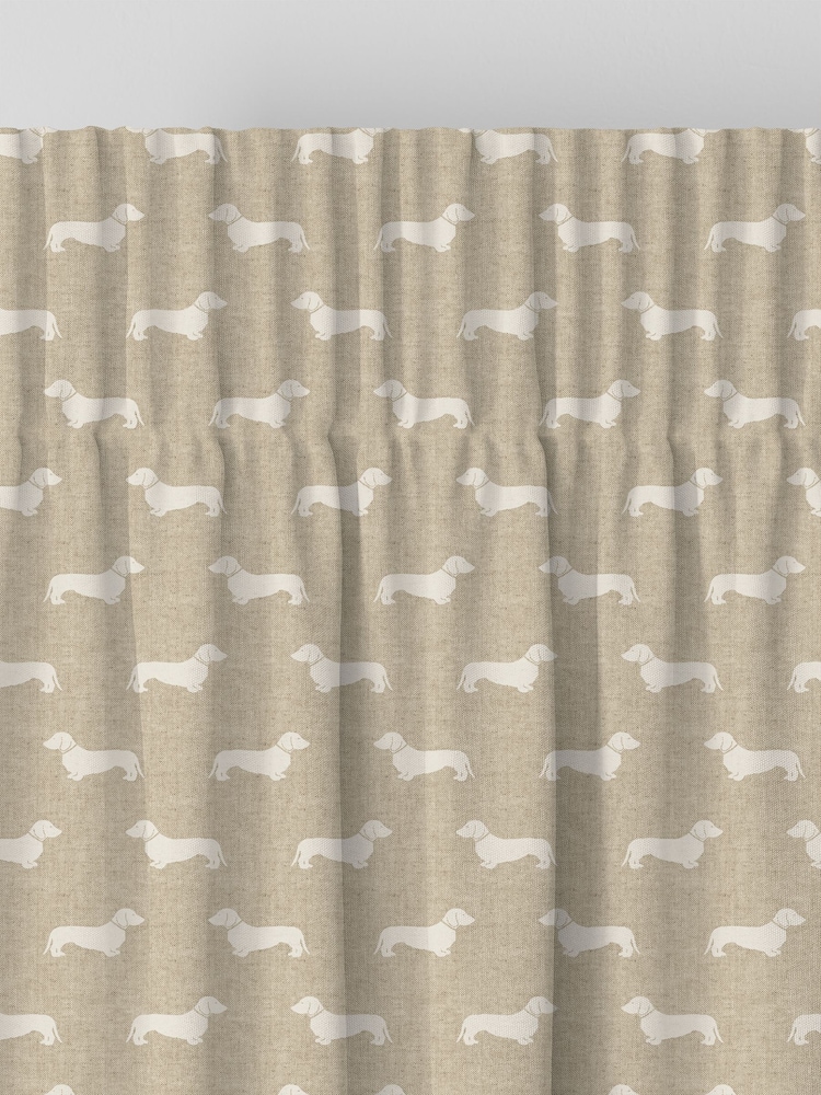 Emily Bond Natural Peggy Made to Measure 100% Cotton Curtains - Image 7 of 10