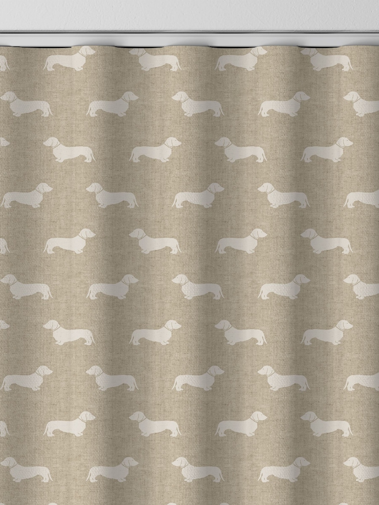 Emily Bond Natural Peggy Made to Measure 100% Cotton Curtains - Image 9 of 10