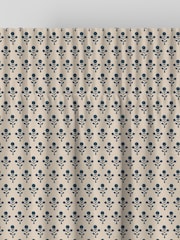 Emily Bond Indigo Blue Hawthorn Made to Measure 100% Cotton Curtains - Image 7 of 10