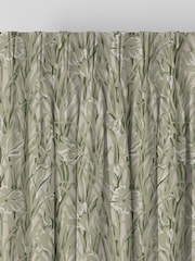 Emily Bond Sage Green Crocus Made to Measure 100% Cotton Curtains - Image 6 of 10