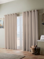 Emily Bond Swiss Red Hawthorn Made to Measure 100% Cotton Curtains - Image 2 of 10