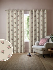 Emily Bond Rouge Red Emily Rose Made to Measure Curtains - Image 1 of 10