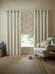 Emily Bond Gold Natural Cornish Stripe Made to Measure Curtains - Image 5 of 10