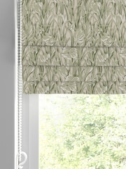 Emily Bond Sage Green Crocus Made to Measure 100% Cotton Roman Blind - Image 2 of 6