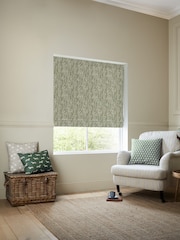 Emily Bond Sage Green Crocus Made to Measure 100% Cotton Roman Blind - Image 5 of 6