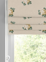 Emily Bond Gold Emily Rose Made to Measure 100% Cotton Roman Blind - Image 1 of 4