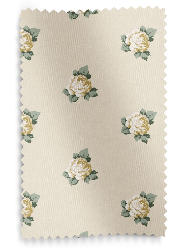 Emily Bond Gold Emily Rose Made to Measure 100% Cotton Roman Blind - Image 4 of 4
