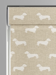 Emily Bond Natural Peggy Made to Measure 100% Cotton Roman Blind - Image 3 of 6