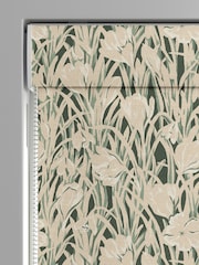 Emily Bond Green Crocus Made to Measure 100% Cotton Roman Blind - Image 3 of 6