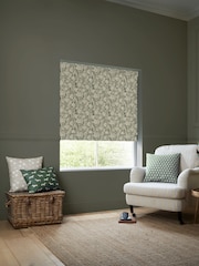 Emily Bond Green Crocus Made to Measure 100% Cotton Roman Blind - Image 5 of 6