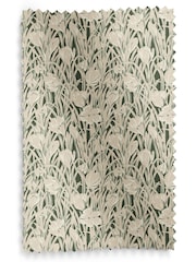 Emily Bond Green Crocus Made to Measure 100% Cotton Roman Blind - Image 6 of 6