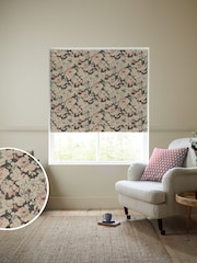 Emily Bond Green Phoebe Made to Measure 100% Cotton Roman Blind - Image 1 of 6