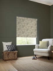 Emily Bond Primrose Yellow Somerset Rose Made to Measure Roller Blind - Image 2 of 6