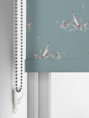 Emily Bond Duck Egg Blue Regatta Made to Measure Roller Blind - Image 4 of 6