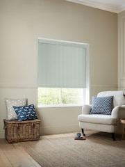 Emily Bond Duck Egg Blue Cornish Stripe Made to Measure Roller Blind - Image 2 of 6