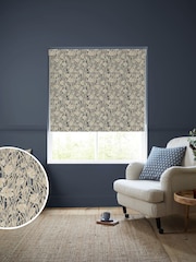 Emily Bond Indigo Blue Crocus Made to Measure Roller Blind - Image 1 of 6