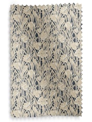 Emily Bond Indigo Blue Crocus Made to Measure Roller Blind - Image 5 of 6