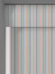 Emily Bond Blue Cornish Stripe Made to Measure Roller Blind - Image 3 of 6