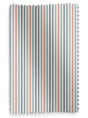 Emily Bond Blue Cornish Stripe Made to Measure Roller Blind - Image 5 of 6