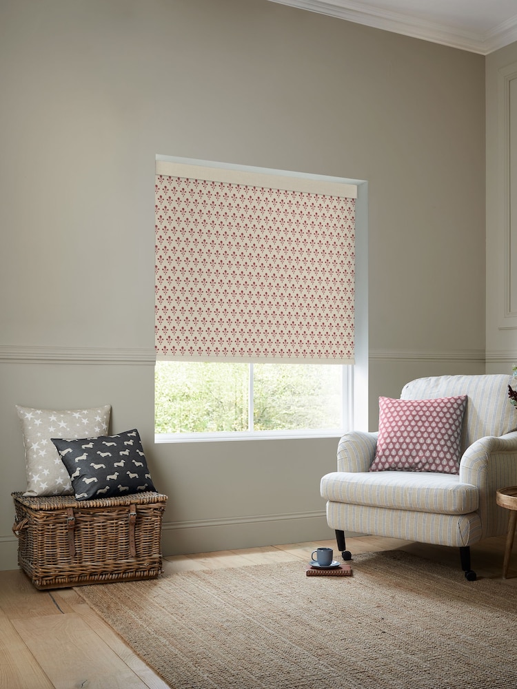Emily Bond Swiss Red Hawthorn Made to Measure Roller Blind - Image 2 of 6
