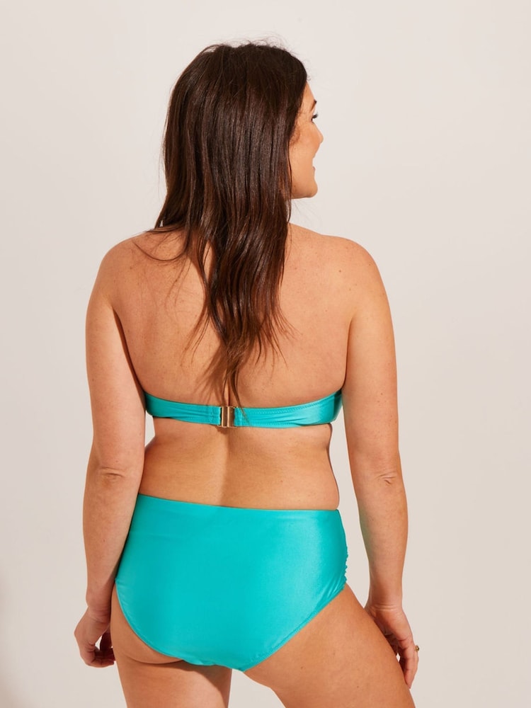 Seaspray Green Zambia Midi Bikini Bottoms - Image 2 of 4