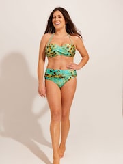 Multi - Seaspray Green Zambia Midi Bikini Bottoms - Image 3 of 5