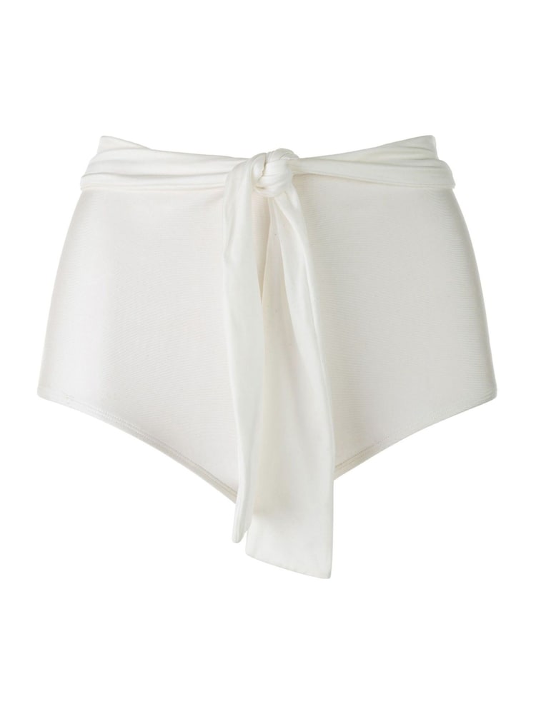 Seaspray Cream Loretta High Waist Bikini Bottoms - Image 4 of 4