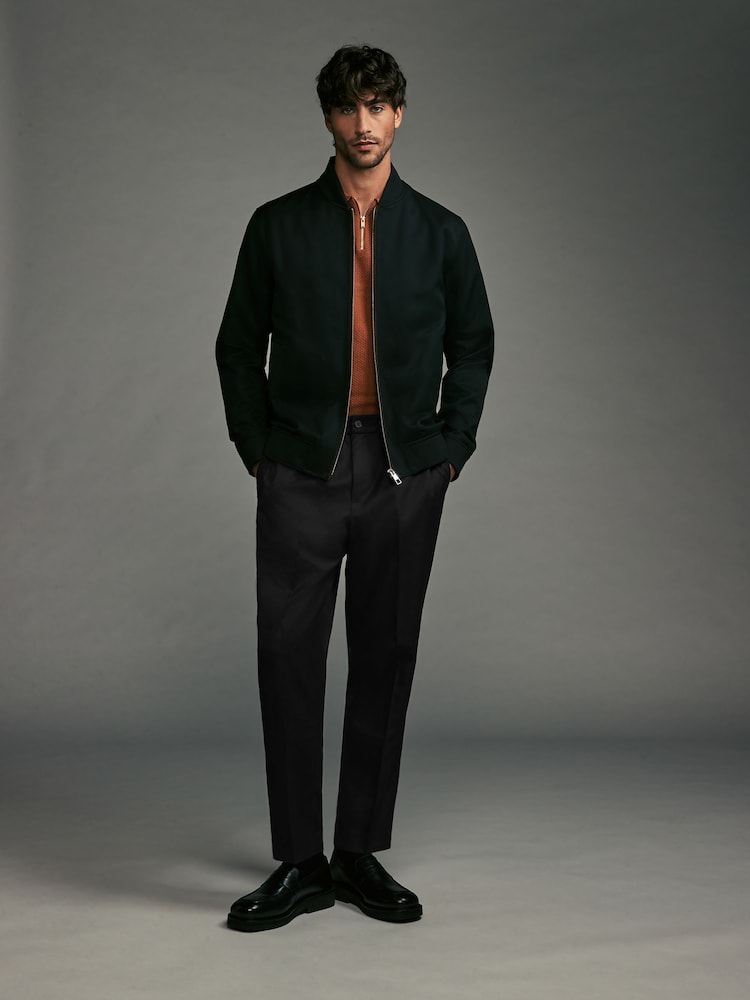 Zwart - Elasticated Waist Smart Jogger Style Trousers - Image 2 of 9